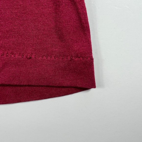 VTG 90s Trench Washington Redskins Shirt Fits Small Red Single Stitch Tag Large - Picture 4 of 15